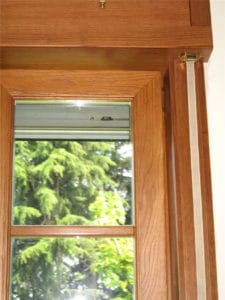Particolare imbotte di rivestimento