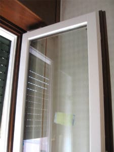 Particolare guscio esterno in alluminio